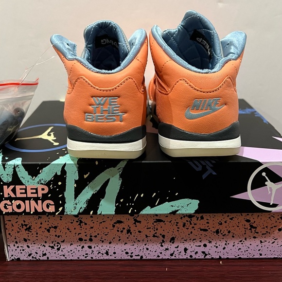 Jordan x DJ Khaled, Toddler Jordan 5, DV4981 641, Keep Going - Picture 8 of 16